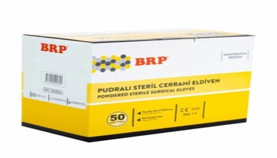 Steril Cerrahi Eldiven Pudralı